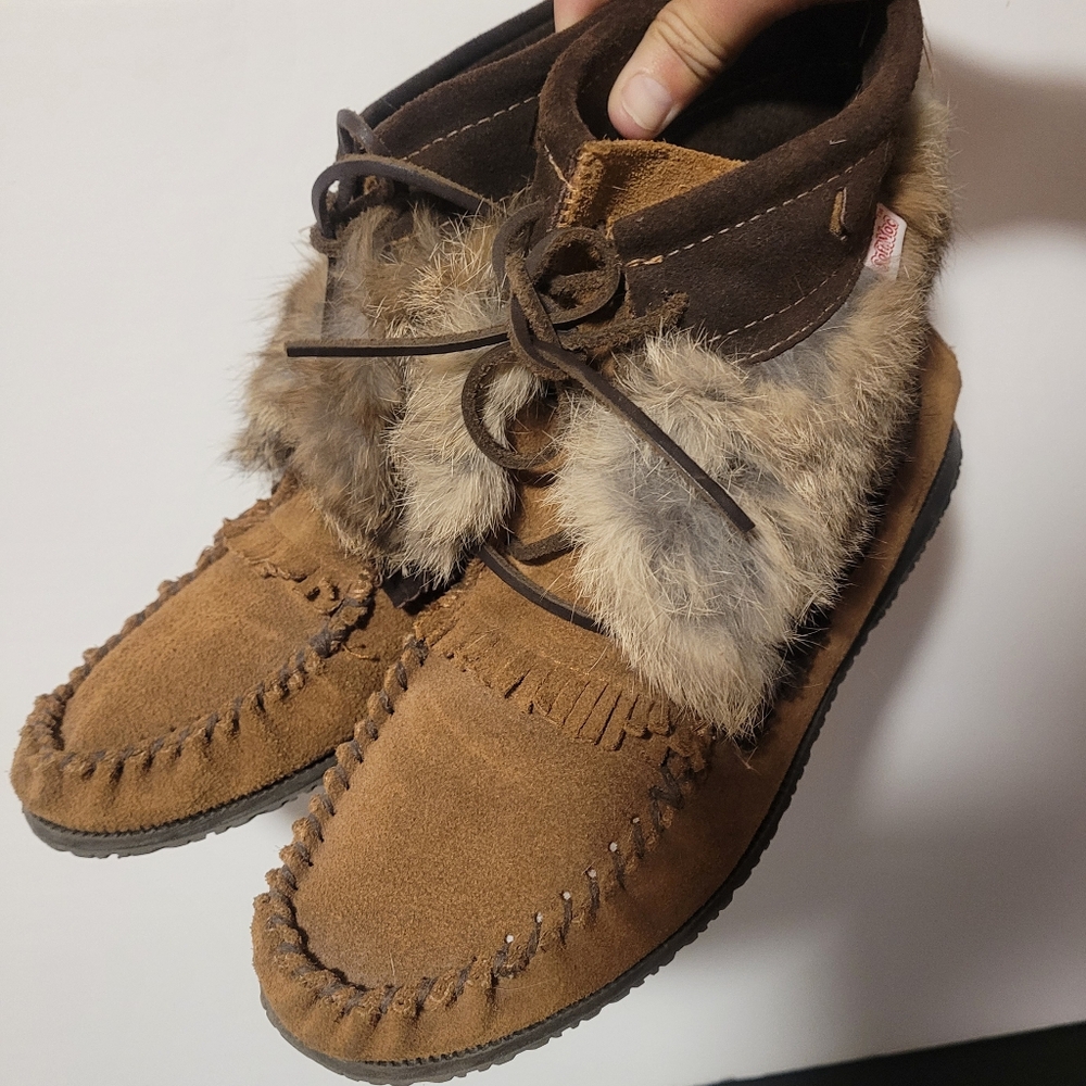 Vintage Softmoc Laurentian Chief Moccasin Boots
